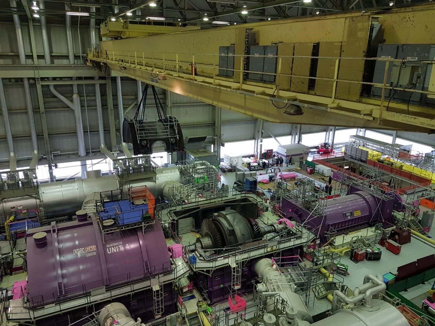 B&M project profile - Nuclear Services - Darlington U4 Turbine Maintenance