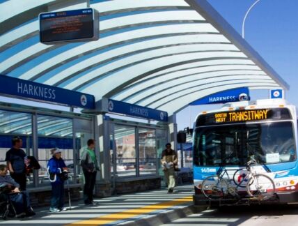 Couloir rapide de transport en commun du sud-ouest à Winnipeg et passage souterrain de l’autoroute Pembina