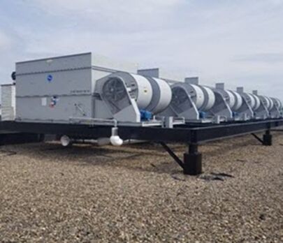 B&M project profile - Construction - Cushman & Wakefield Cooling Towers